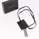 GUCCI Clochette Necklace Leather Black Auth SW2359V-14