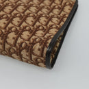 Christian Dior Trotter Canvas Shoulder Bag Brown Auth sw236-12