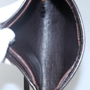 Christian Dior Trotter Canvas Shoulder Bag Brown Auth sw236-17