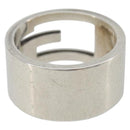 GUCCI icon Ring metal Silver Auth SW2360V-3