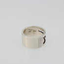 GUCCI icon Ring metal Silver Auth SW2360V-5
