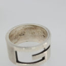 GUCCI icon Ring metal Silver Auth SW2360V-7