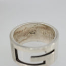 GUCCI icon Ring metal Silver Auth SW2360V-8