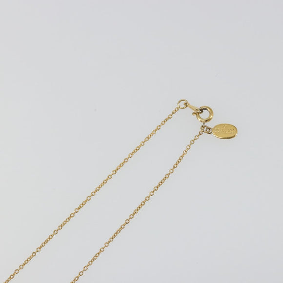 GIVENCHY Necklace metal Gold Auth SW2362