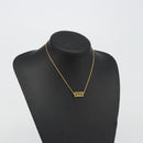 GIVENCHY Necklace metal Gold Auth SW2362-14