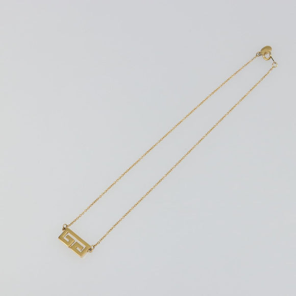 GIVENCHY Necklace metal Gold Auth SW2362