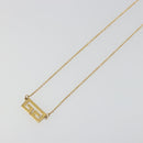 GIVENCHY Necklace metal Gold Auth SW2362-4