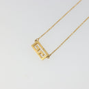 GIVENCHY Necklace metal Gold Auth SW2362-9
