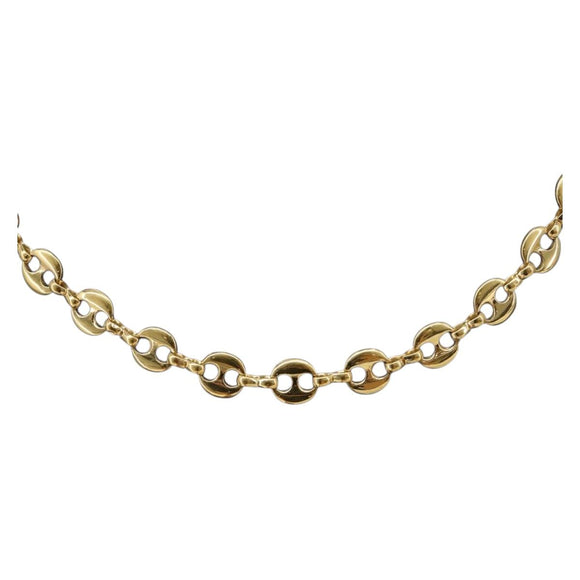 GIVENCHY Necklace metal Gold Auth SW2363
