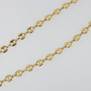 GIVENCHY Necklace metal Gold Auth SW2363-4