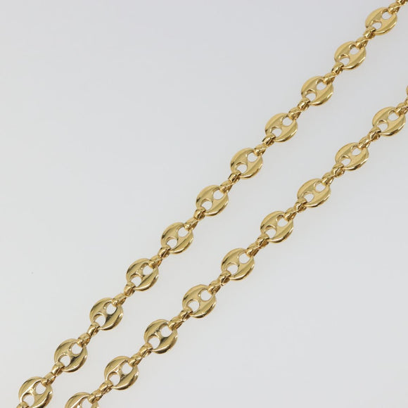 GIVENCHY Necklace metal Gold Auth SW2363