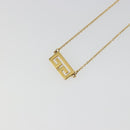 GIVENCHY Necklace metal Gold Auth SW2364-3