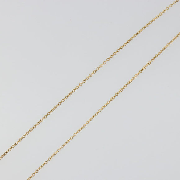 GIVENCHY Necklace metal Gold Auth SW2364