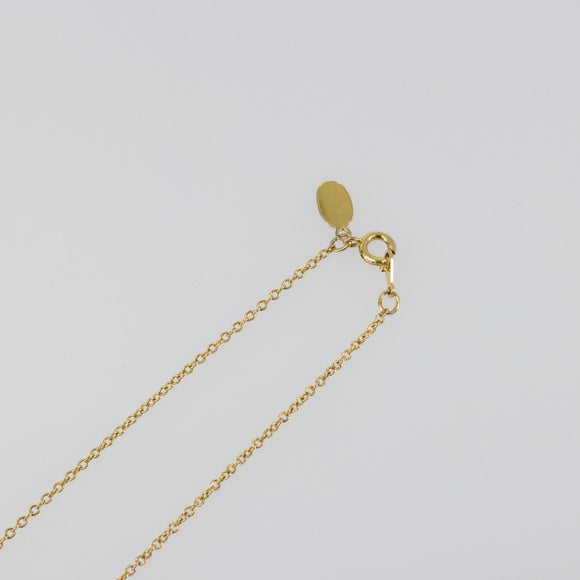 GIVENCHY Necklace metal Gold Auth SW2364