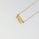 GIVENCHY Necklace metal Gold Auth SW2364-9