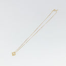 GIVENCHY Rhinestone Necklace metal Gold Auth SW2366-9