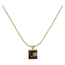 GIVENCHY Necklace metal Gold Auth SW2367-1