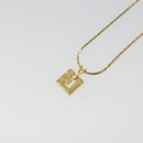 GIVENCHY Necklace metal Gold Auth SW2367-10