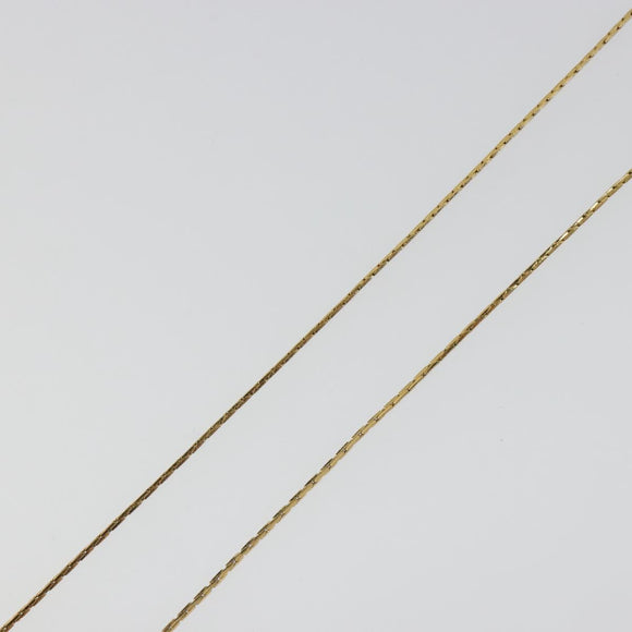 GIVENCHY Necklace metal Gold Auth SW2367