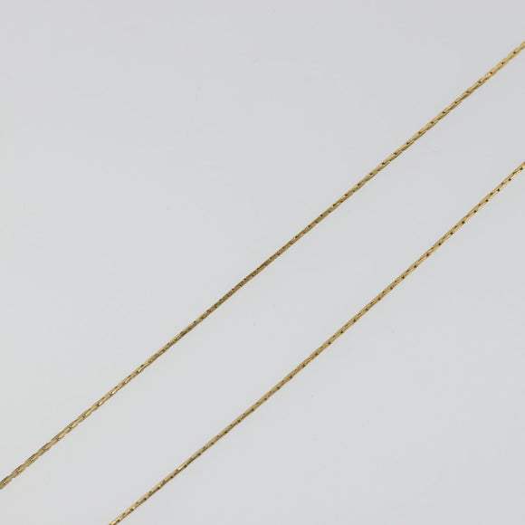 GIVENCHY Necklace metal Gold Auth SW2367