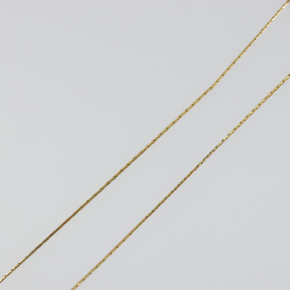 GIVENCHY Necklace metal Gold Auth SW2367