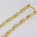 GIVENCHY Necklace metal Gold Auth SW2369-11