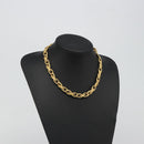 GIVENCHY Necklace metal Gold Auth SW2369-15