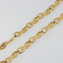 GIVENCHY Necklace metal Gold Auth SW2369-4