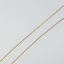 SAINT LAURENT Necklace metal Gold Tone Auth SW2370-11