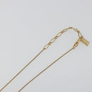 SAINT LAURENT Necklace metal Gold Tone Auth SW2370-12