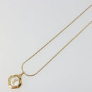 SAINT LAURENT Necklace metal Gold Tone Auth SW2370-4