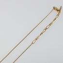 SAINT LAURENT Necklace metal Gold Tone Auth SW2370-6