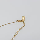SAINT LAURENT Necklace metal Gold Tone Auth SW2370-7