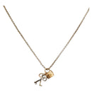 Chloe Necklace metal Gold Auth SW2372-1