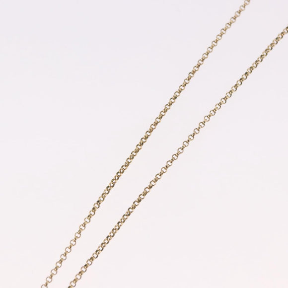 Chloe Necklace metal Gold Auth SW2372