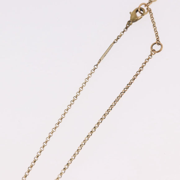 Chloe Necklace metal Gold Auth SW2372
