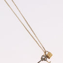 Chloe Necklace metal Gold Auth SW2372-4