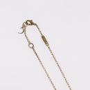 Chloe Necklace metal Gold Auth SW2372-7