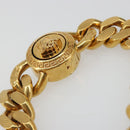 VERSACE Bracelet metal Gold Auth SW2374V-10