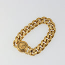 VERSACE Bracelet metal Gold Auth SW2374V-2