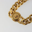 VERSACE Bracelet metal Gold Auth SW2374V-3
