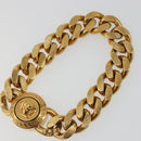 VERSACE Bracelet metal Gold Auth SW2374V-4