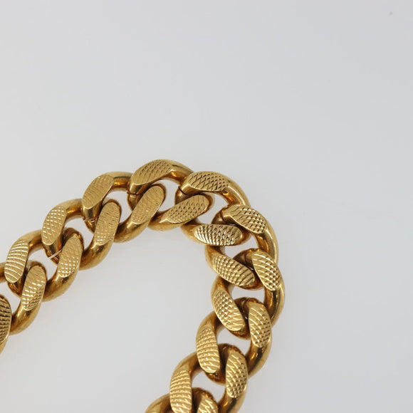 VERSACE Bracelet metal Gold Auth SW2374V