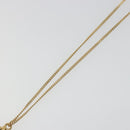 BURBERRY Necklace metal Gold Auth SW2375-10