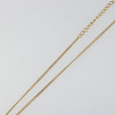 BURBERRY Necklace metal Gold Auth SW2375-11