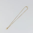 BURBERRY Necklace metal Gold Auth SW2375-2