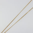 BURBERRY Necklace metal Gold Auth SW2375-5