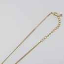 BURBERRY Necklace metal Gold Auth SW2375-6