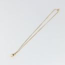BURBERRY Necklace metal Gold Auth SW2375-8