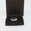 GUCCI Bamboo Ring Ag925 Silver Auth SW2377V-10